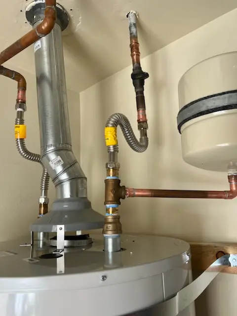 Water heater installation and plumbing repair in Rosaryville